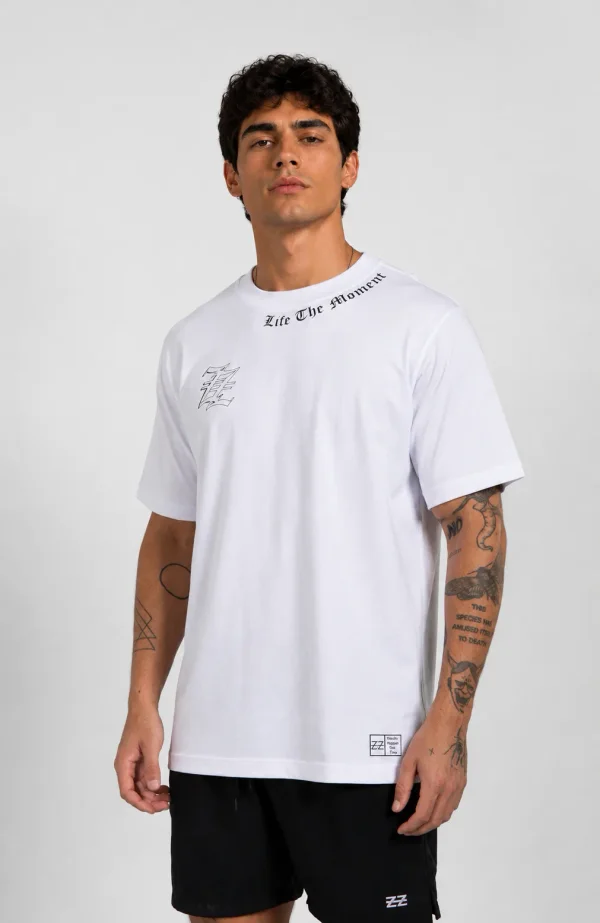 Camiseta Estampada Life The Moment