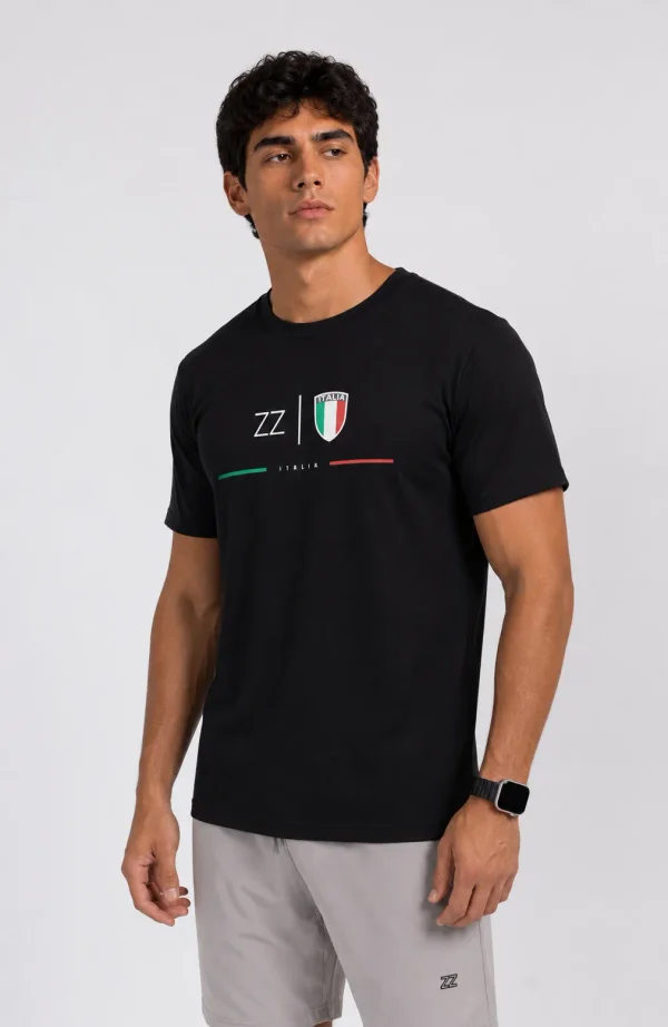 Camiseta Estampa Itália Masculina